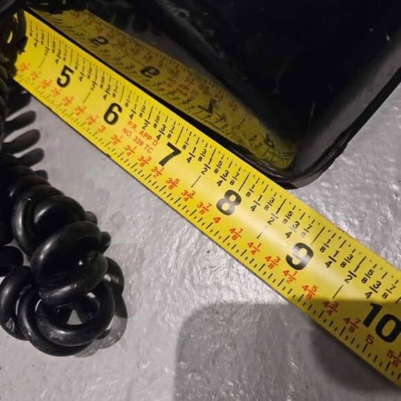 Western Electric Black Metal Rotary Style Phone Telephone - Picture 8 of 10